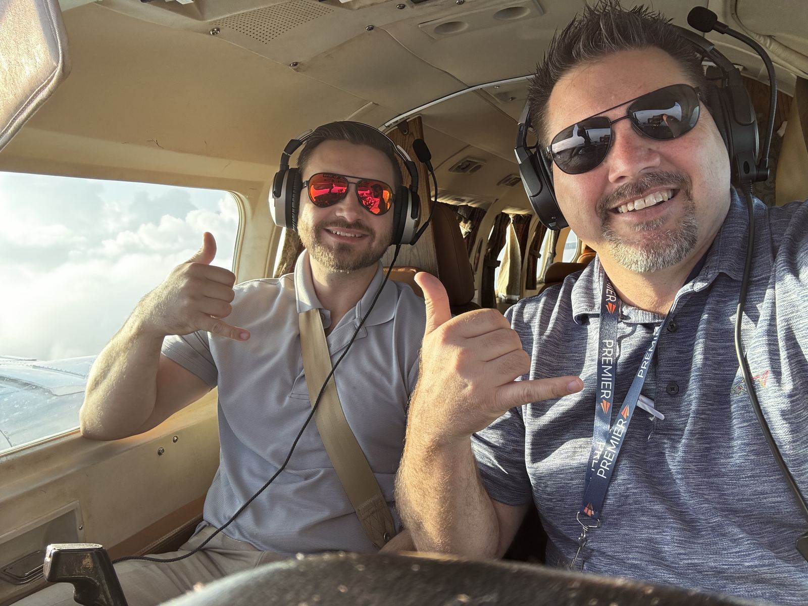 Lift Enterprises pilots in flight